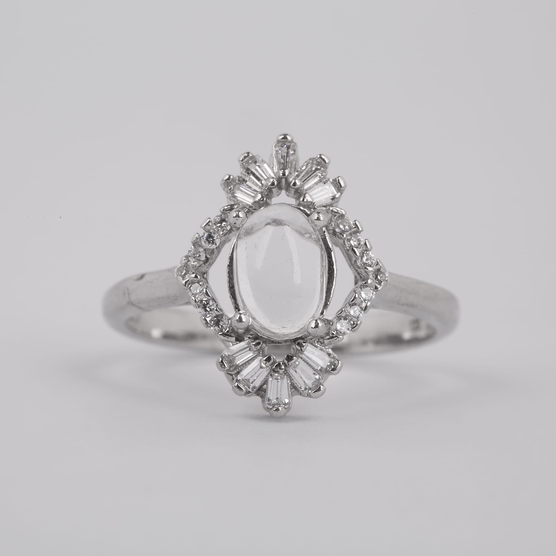 انگشتر نقره زنانه در نجف طرح 5 — تصویر 4