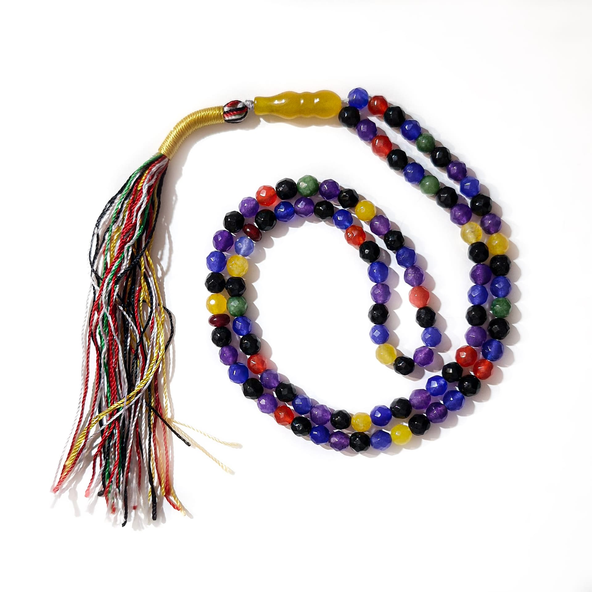 تسبیح جید 6 میل 100 تایی تراش — تنوع 8